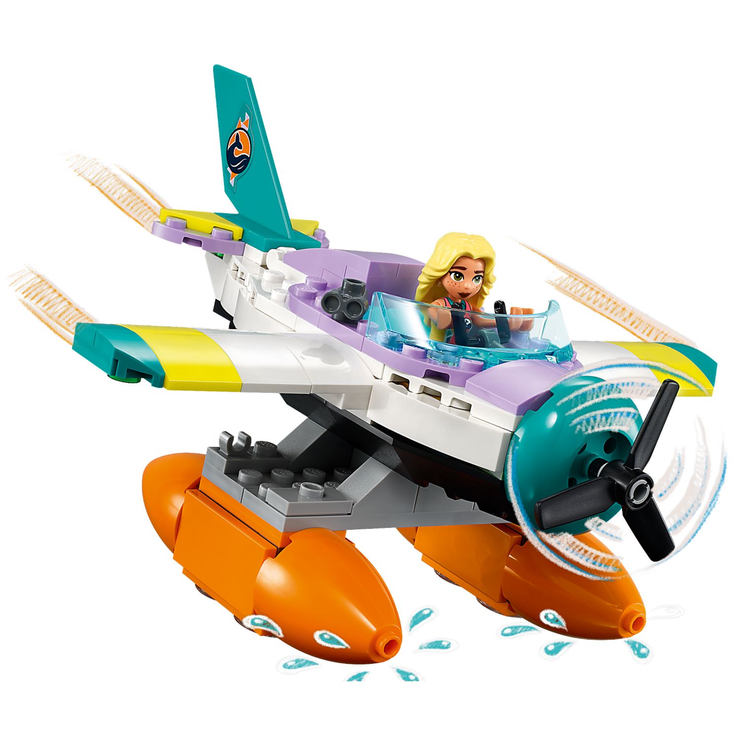 Конструктор LEGO Friends Sea Rescue Plane 41752 - фото 4