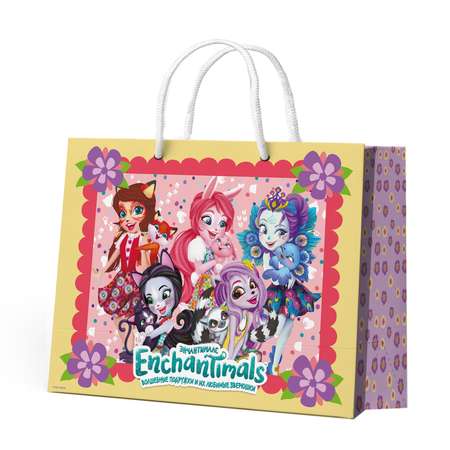 Пакет подарочный ND PLAY Enchantimals 40*30*14cм 299887