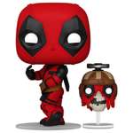 Фигурка Funko POP Bobble Marvel Deadpool 3 Дэдпул и Хеадпул