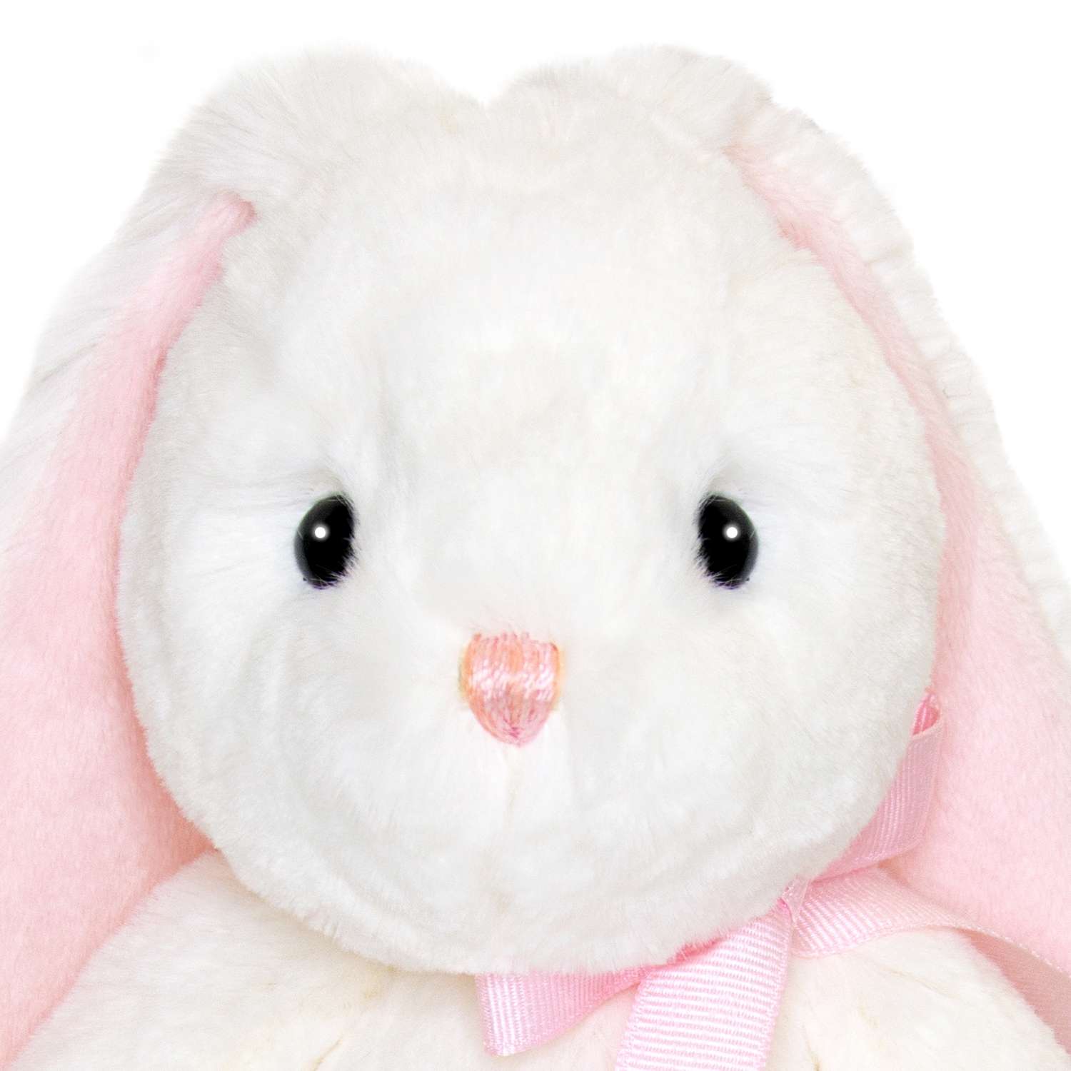 Игрушка мягкая Aurora Кролик с лентой Кремовый 171056B - фото 7
