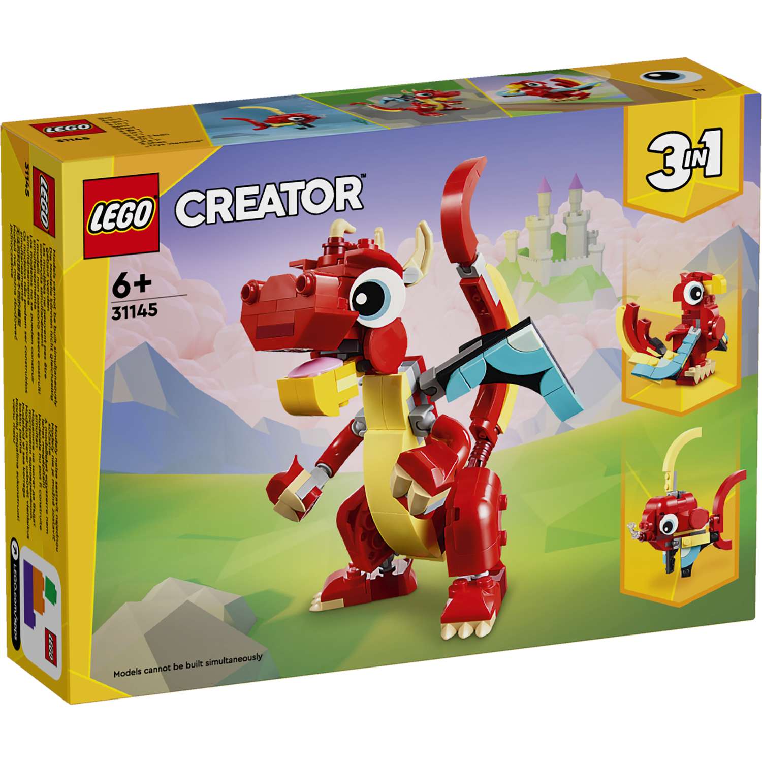 Конструктор LEGO Красный дракон 31145 - фото 7