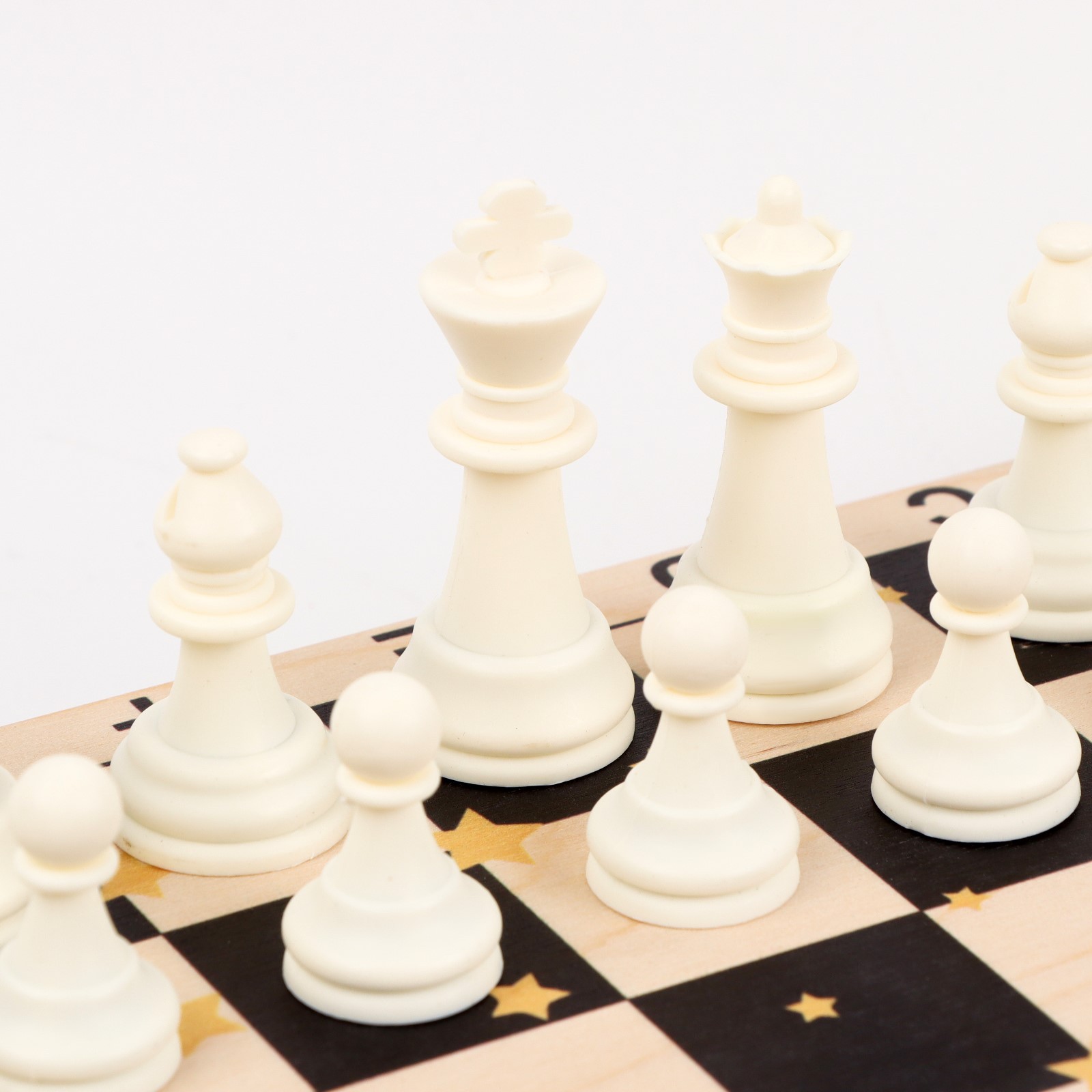 Шахматы Sima-Land обиходные «Панды» король h 6.2 см пешка h 3.2 см доска 29х29 см - фото 5