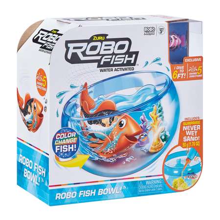 Игровой набор Zuru ROBO ALIVE Рыбка с аквариумом