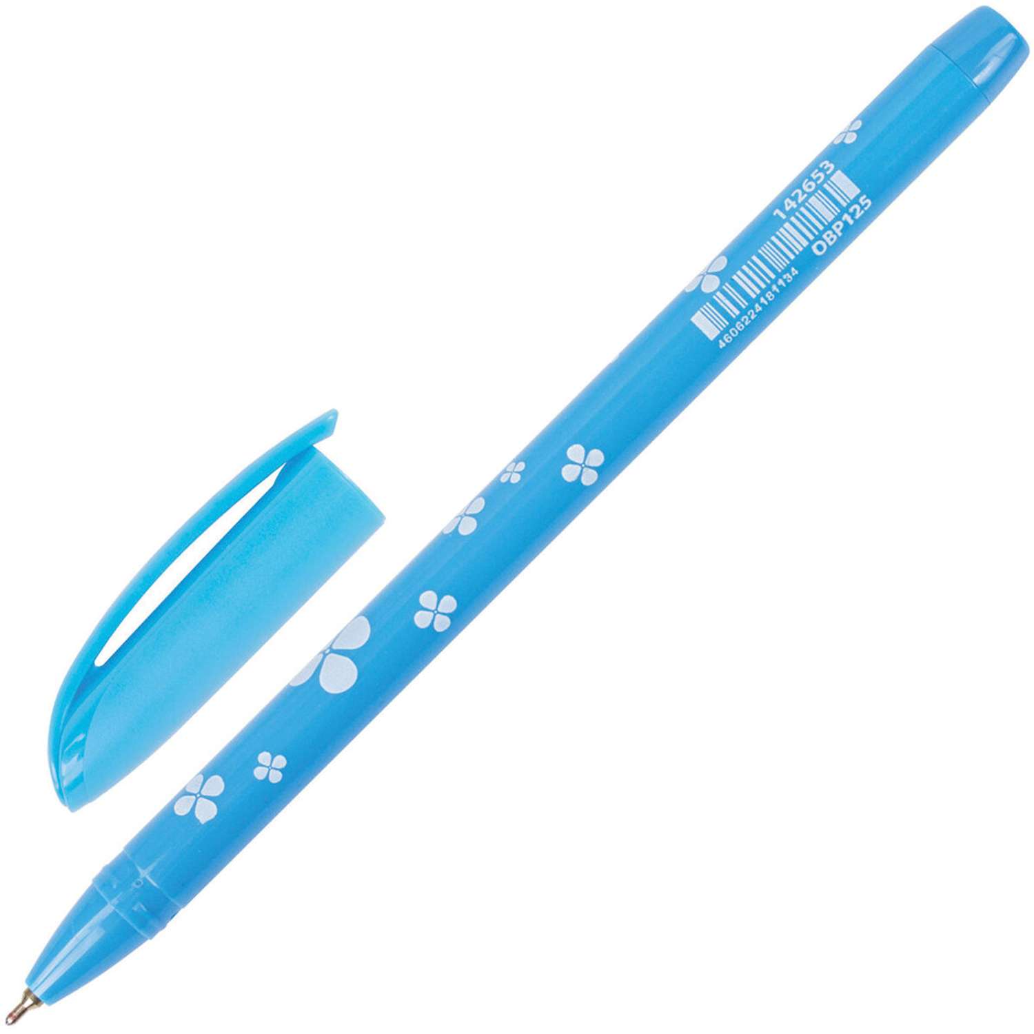 Ручка шариковая Brauberg масляная Fruity SF комплект 12шт синяя - фото 12