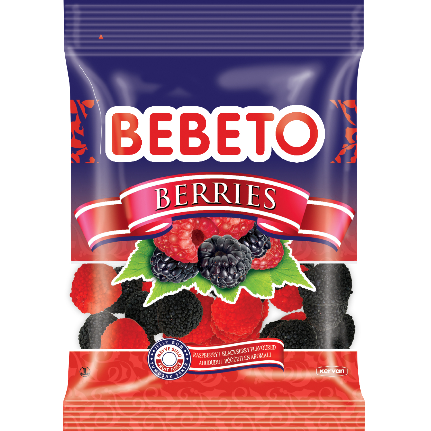 Мармелад жевательный Bebeto Berries 80г - фото 1
