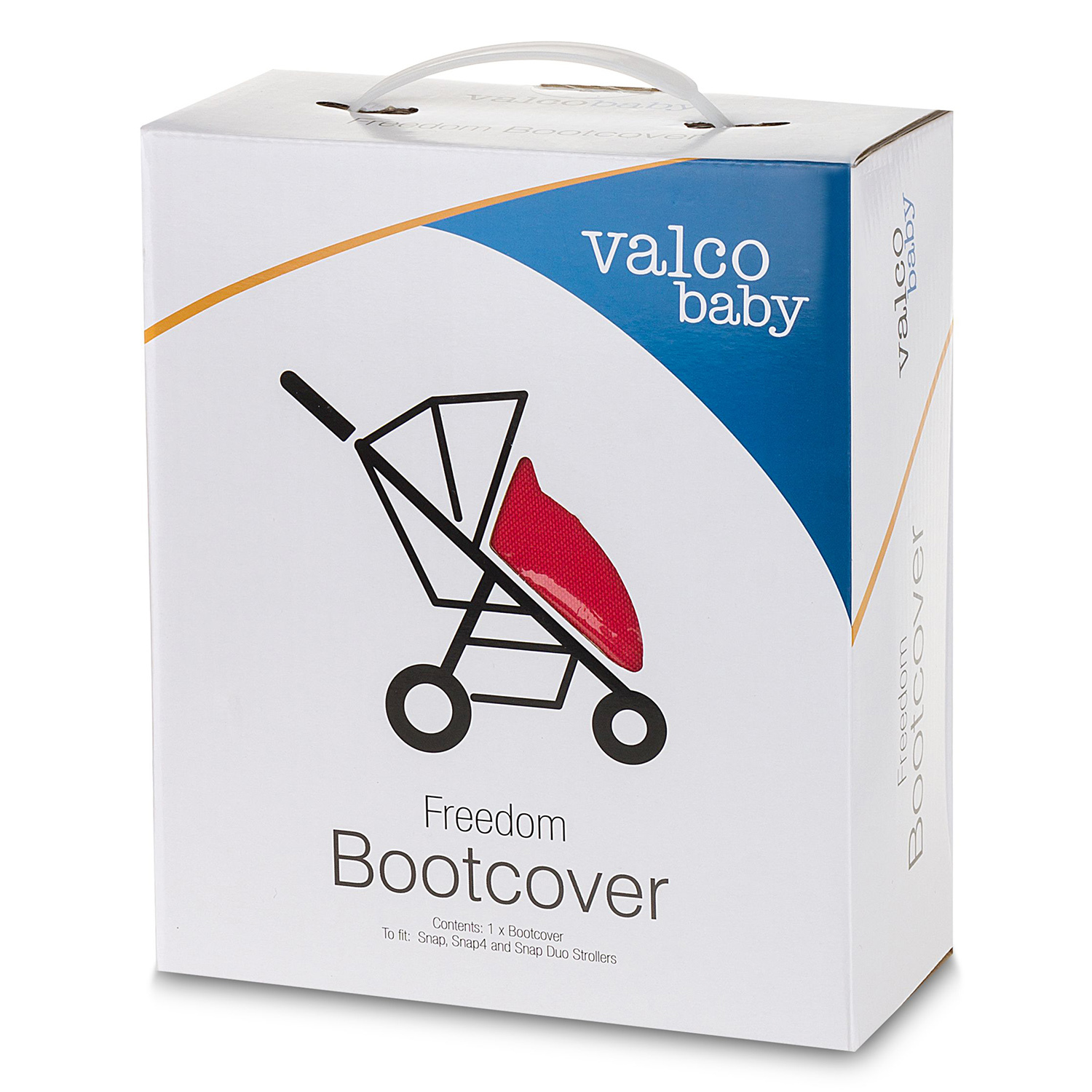 Чехол-накидка Valco baby на коляску Boot Cover Snap Duo/Fire Red 9888 - фото 3