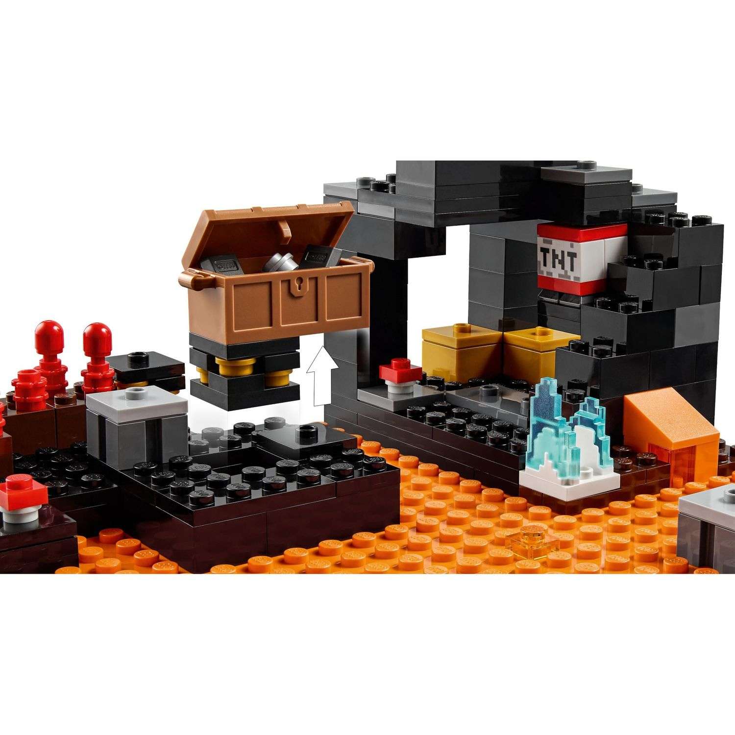 Конструктор LEGO Minecraft The Nether Bastion 21185 - фото 4