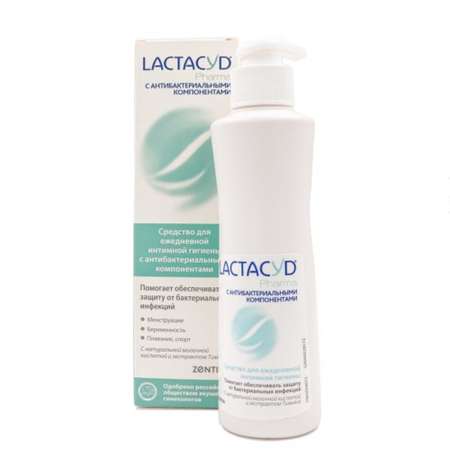 Средство для интимной гигиены Lactacyd Pharma Antibacterial