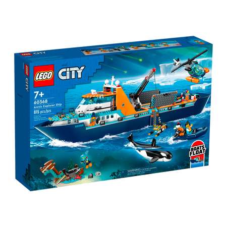 Конструктор LEGO City корабль исследователь Арктики