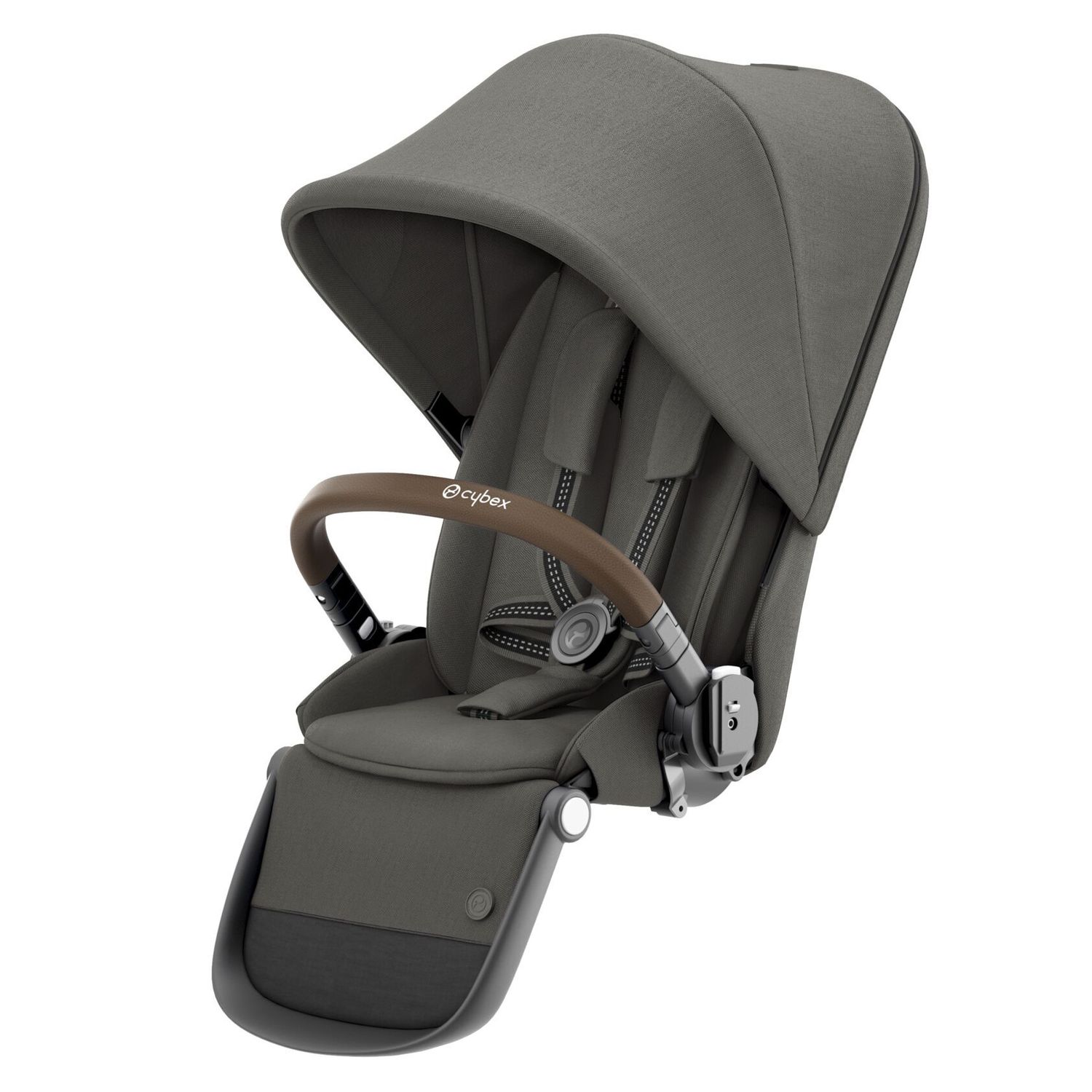 Блок прогулочный для коляски Cybex Gazelle S Cot TPE Soho с дождевиком Grey - фото 1