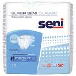 Подгузники для взрослых Super Seni Classic medium 10шт