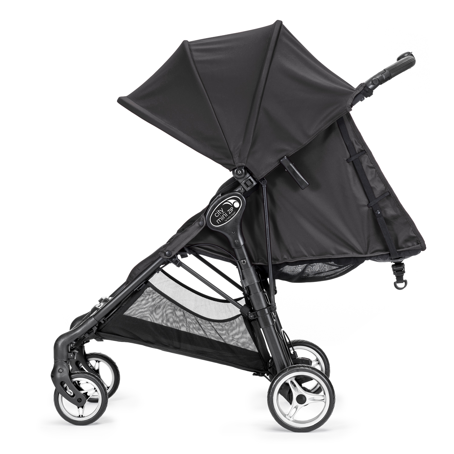 Коляска Baby Jogger City Mini Zip с бампером Black - фото 2