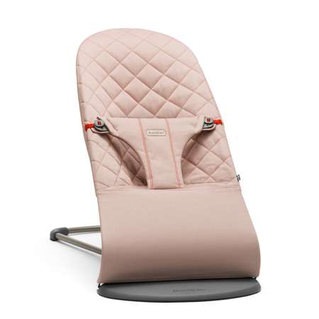 Кресло-шезлонг BabyBjorn Bliss Cotton розовый