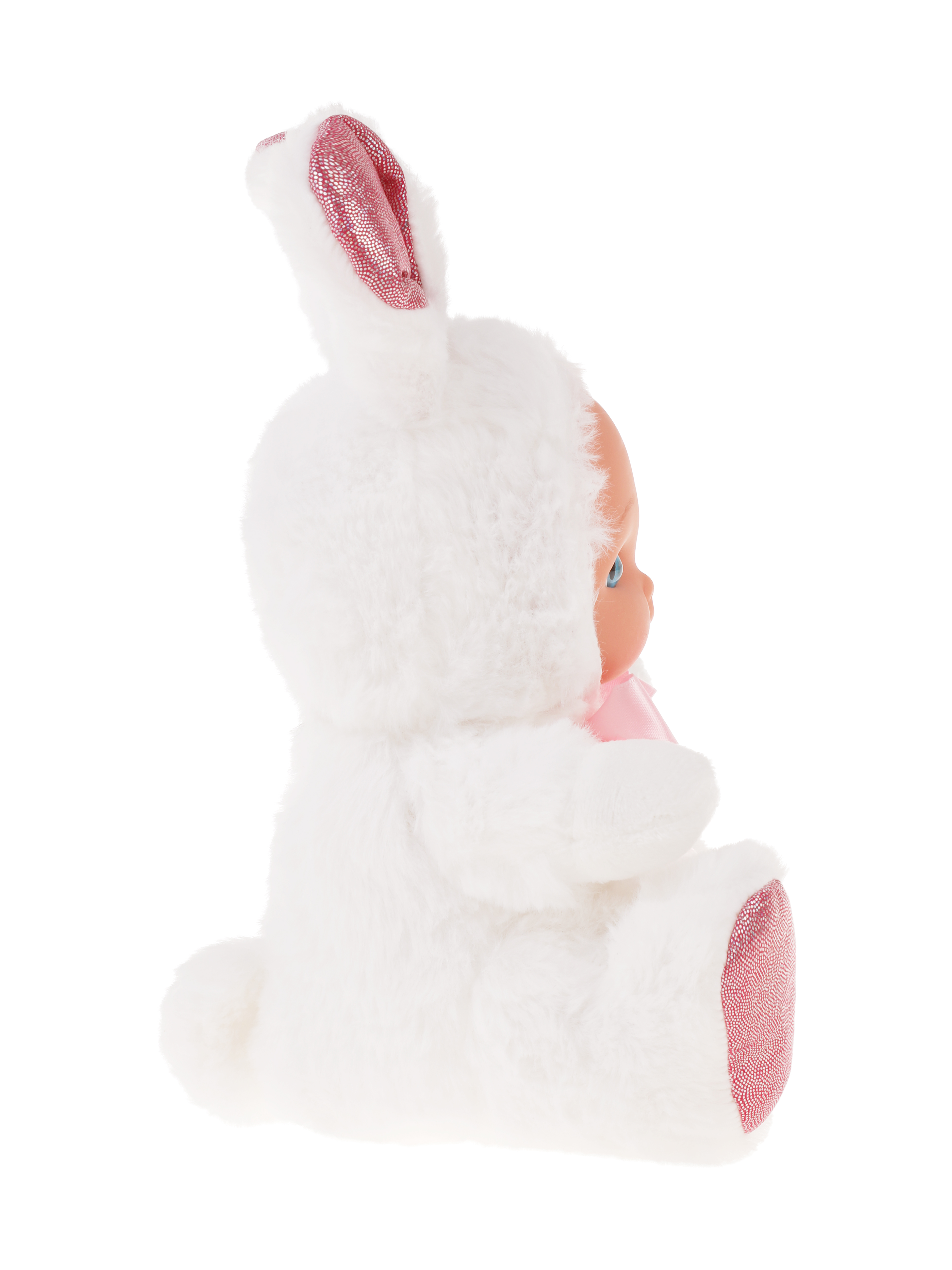 Мягкая игрушка 2 в 1 Fluffy Family Зайчонок-кукла - фото 6