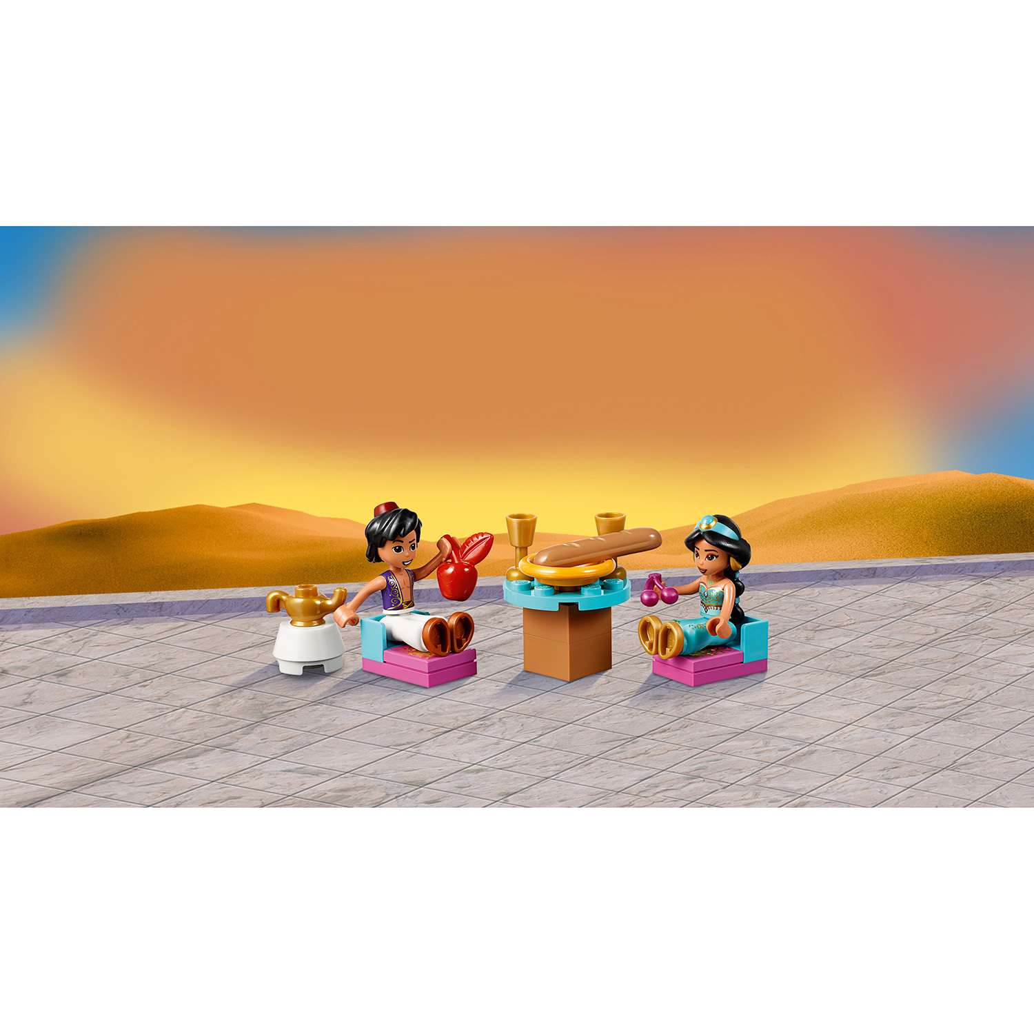 Конструктор LEGO Disney Princess Приключения Аладдина и Жасмин во дворце 41161 - фото 11