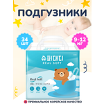 Подгузники Super Daddy 34 шт. L