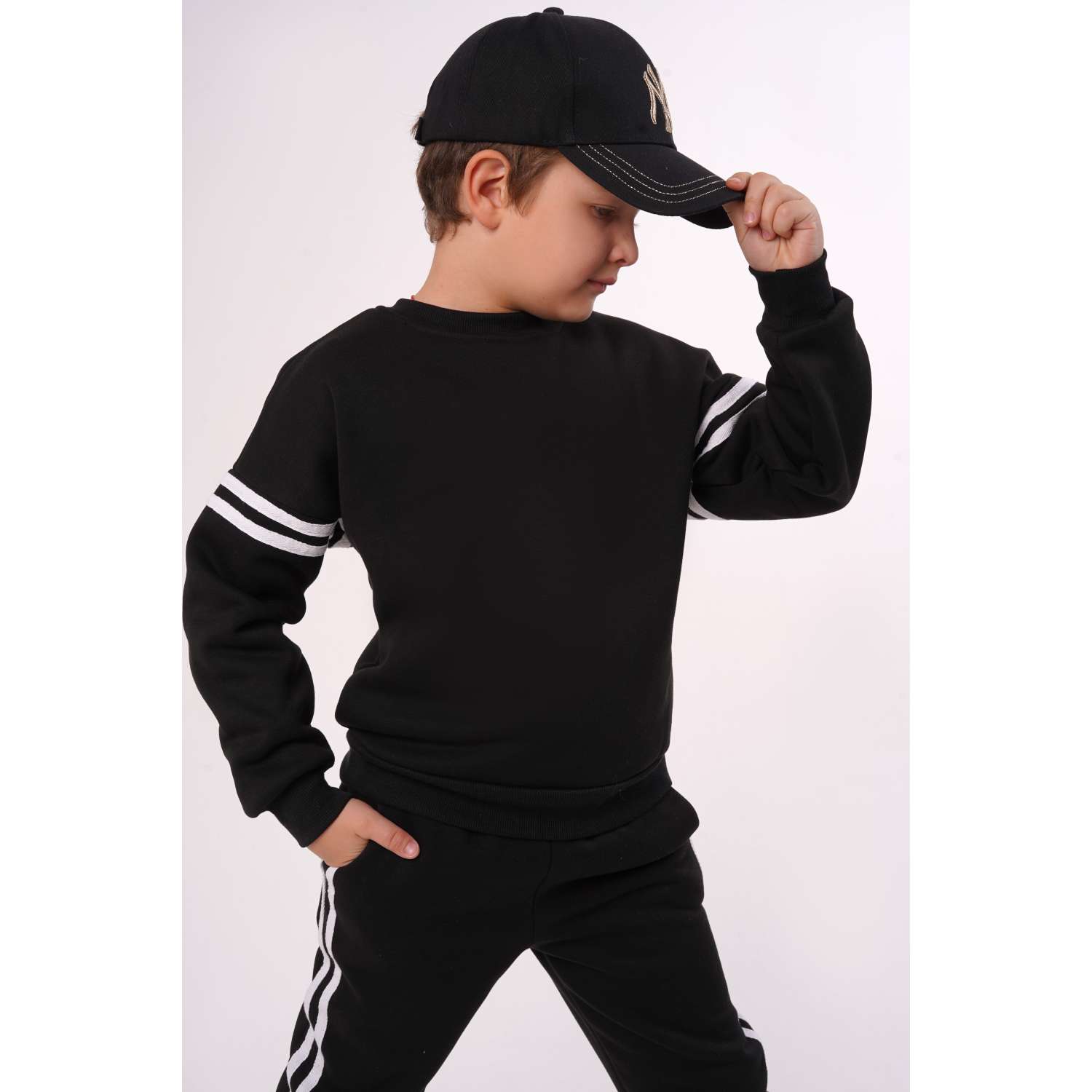 Спортивный костюм BabyDreams KS10/черный костюм для малыша - фото 3
