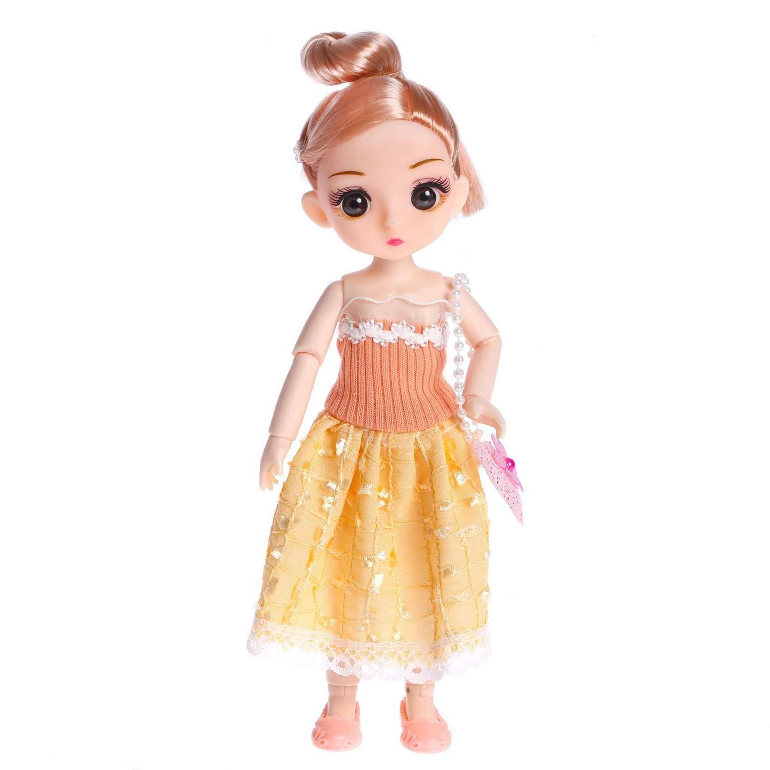 Кукла Лиза в платье в ассортименте 7145643 - фото 8