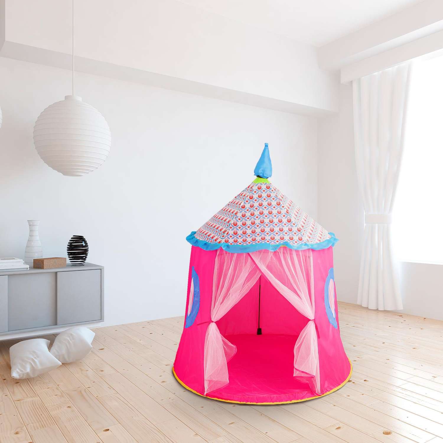 Палатка детская игровая Sima-Land Розовый шатер - фото 2