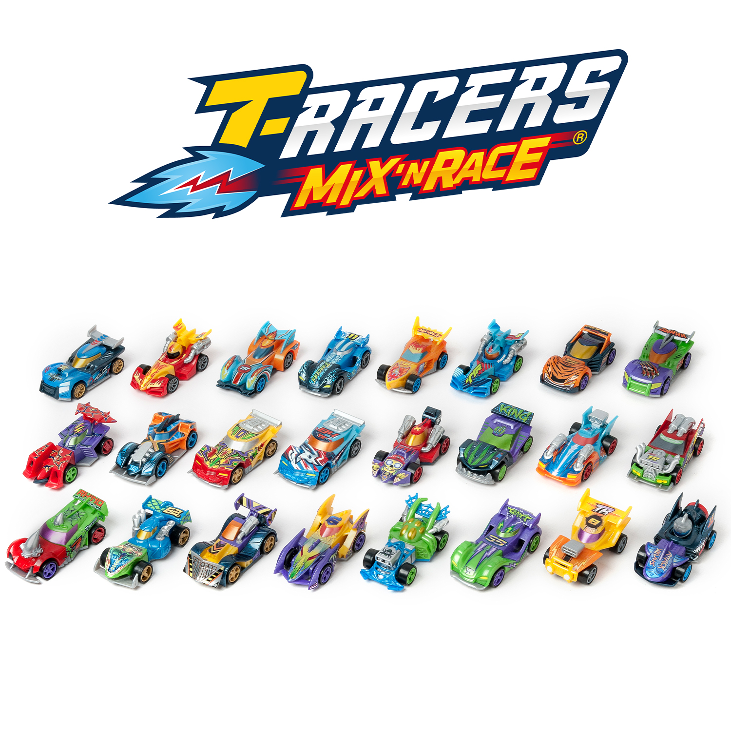 Автомобиль T-RACERS MIXN RACE Король улиц без масштаба PTR7V148RU08 - фото 2