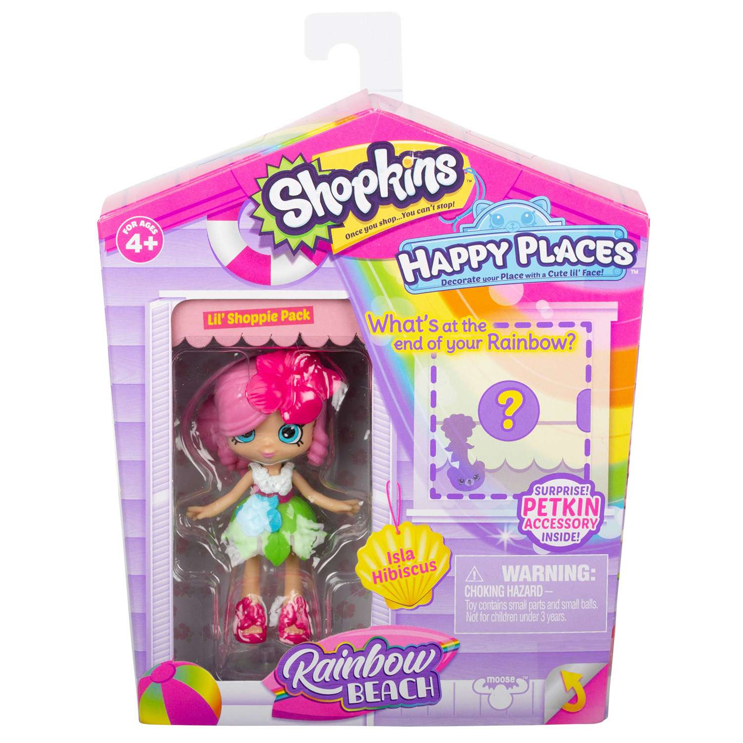 Игрушка Happy Places Shopkins с куклой Shoppie 56845 в непрозрачной упаковке (Сюрприз) 56845 - фото 2