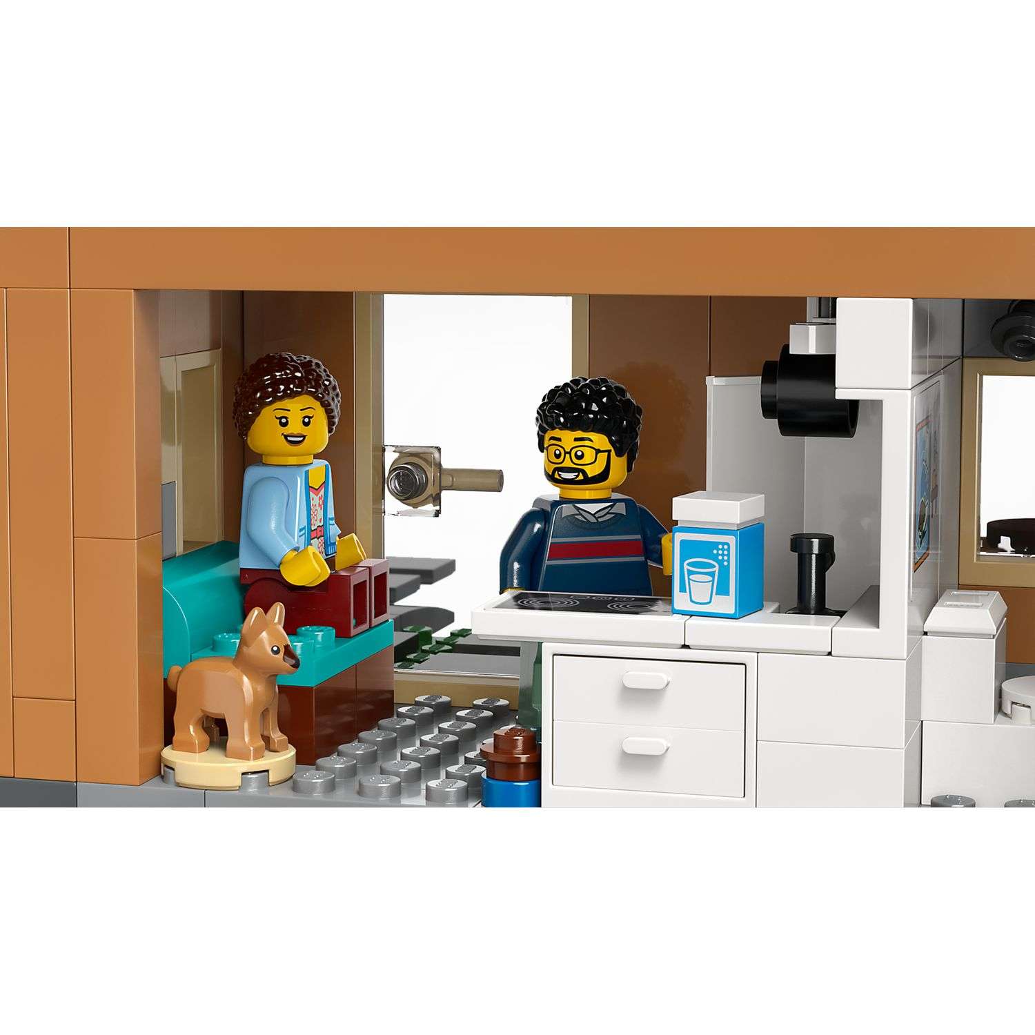 Конструктор LEGO City Family House and Electric Car 60398 - фото 5