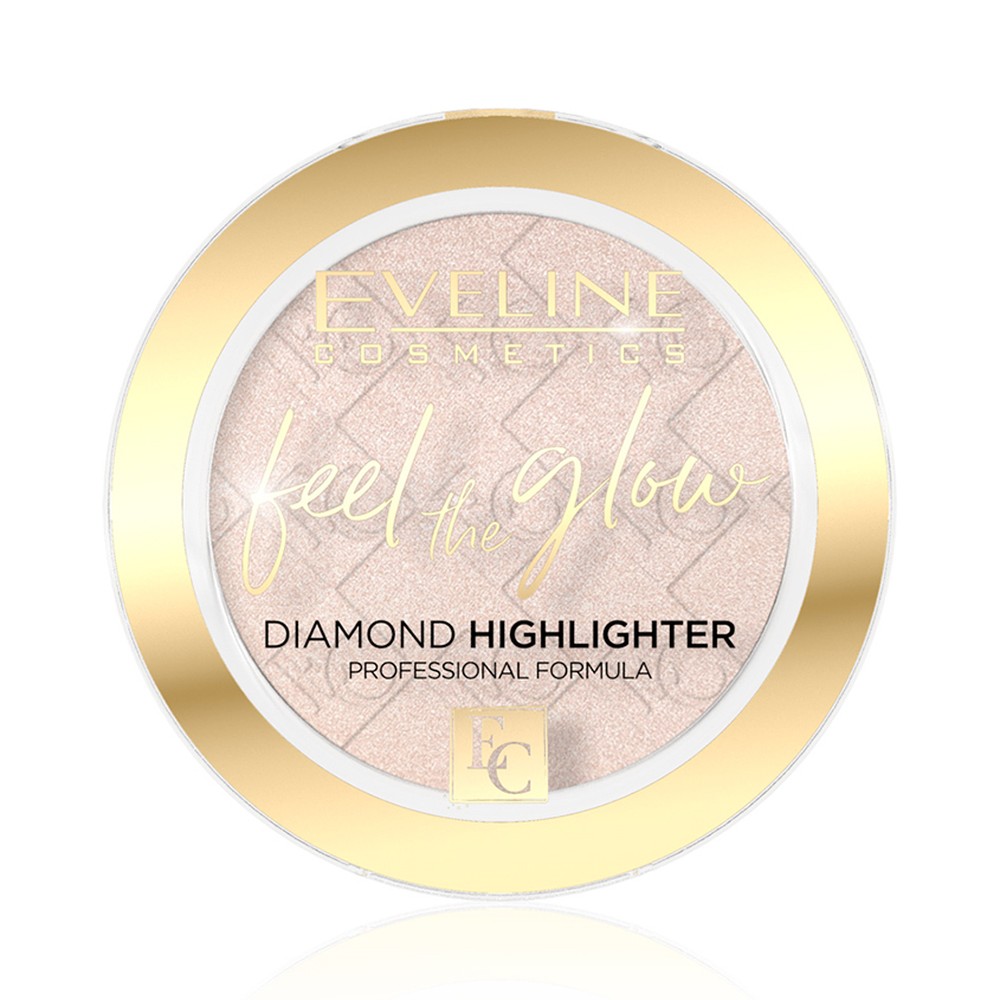 Хайлайтер для лица EVELINE Feel the glow тон 10 light diamond - фото 3