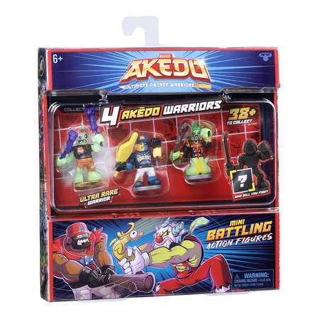 Набор игровой Akedo 5 коллекционный 4фигурки 39457