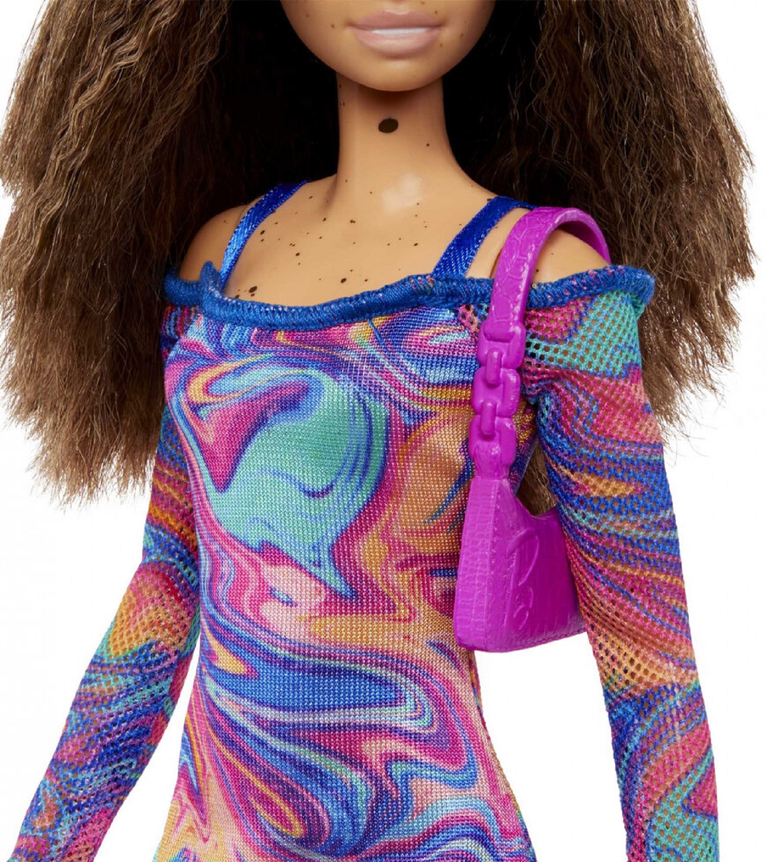Кукла Barbie Fashionistas с гребнем и веснушками HJT03 HJT03 - фото 3