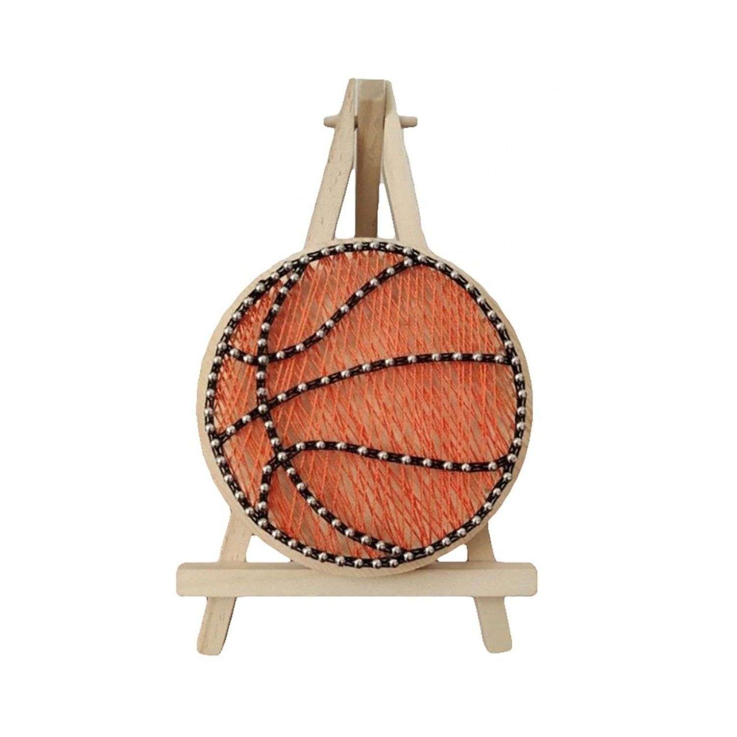 Набор для творчества Uniglodis Стринг Арт Баскетбольный мяч 11х11 см - фото 1