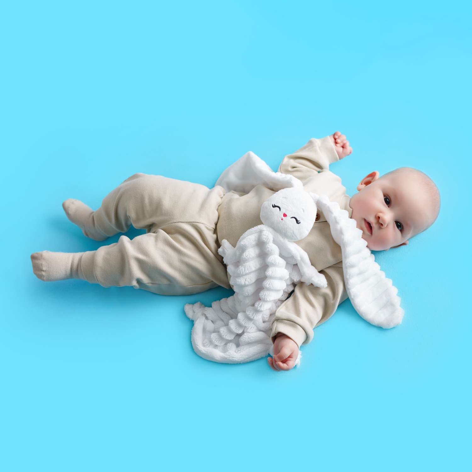 Мягкая игрушка Мякиши для новорожденных Зайка Банни - фото 6