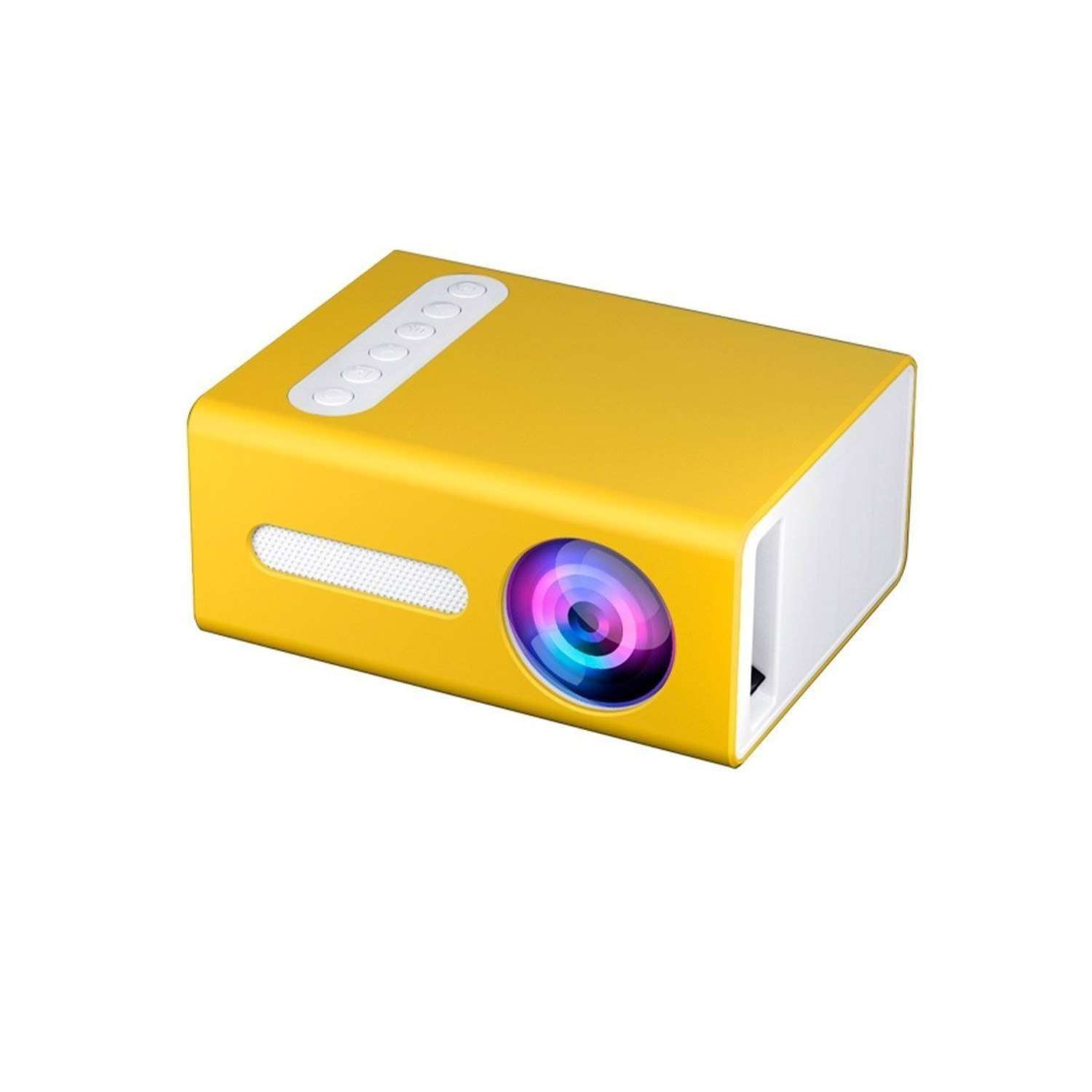 Проектор UNIC T300 желтый Full HD 1080 LED - фото 1