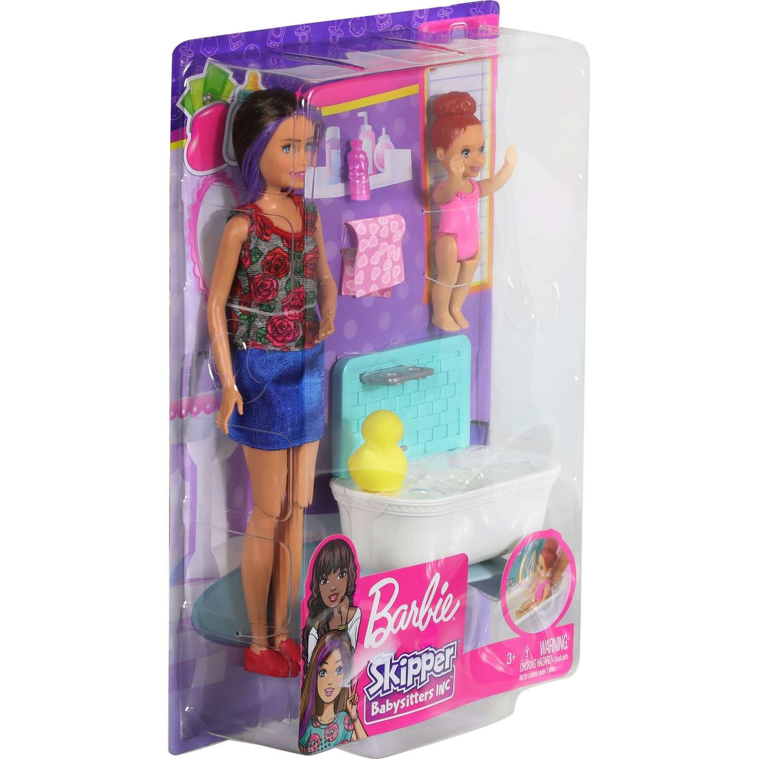 Набор Barbie Няня Купание FXH05 FHY97 - фото 3