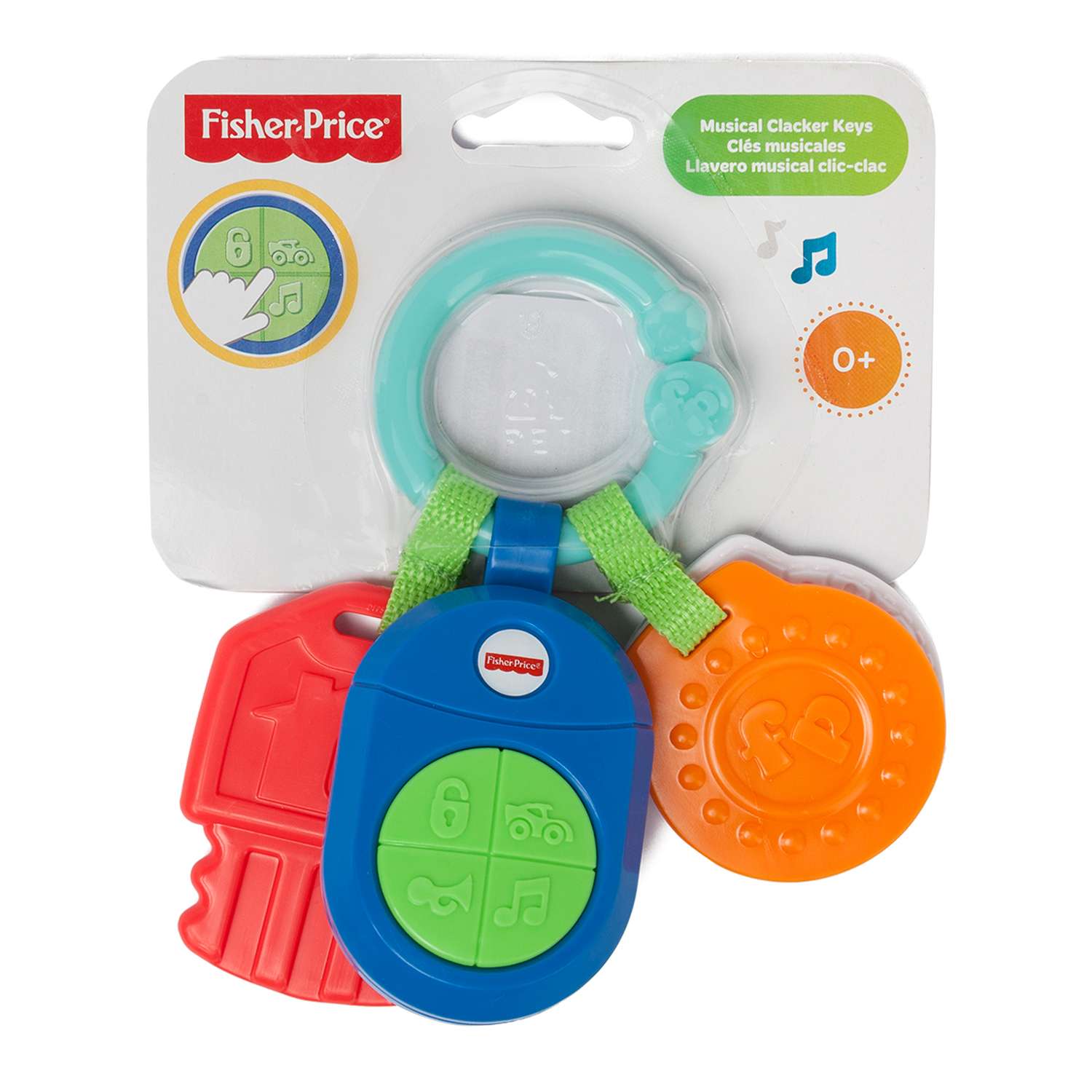 Развивающая игрушка Fisher Price Музыкальные ключики DFP52 - фото 3