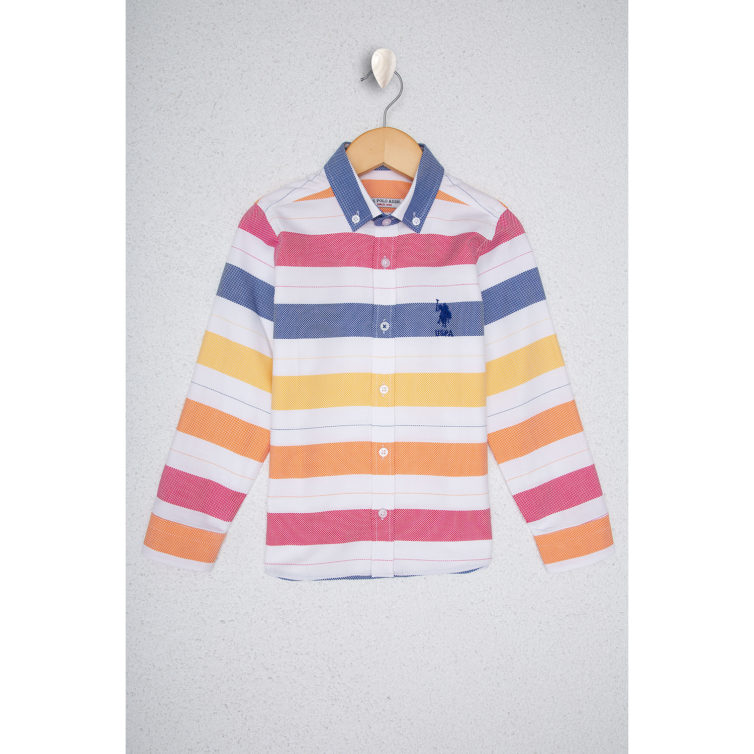 Рубашка U.S. Polo Assn G083SZ0040RUNOKIDS_VR039 - фото 1