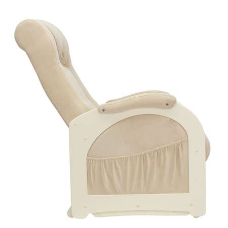 Кресло для кормления Milli с пуфом Joy Дуб шампань / ткань Verona Vanilla