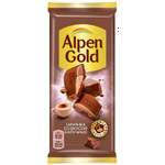 Шоколад Alpen Gold молочный с начинкой со вкусом капучино 85г