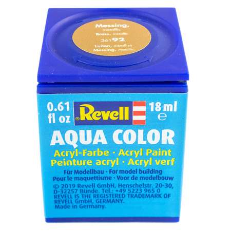 Аква-краска Revell цвета латуни металлик