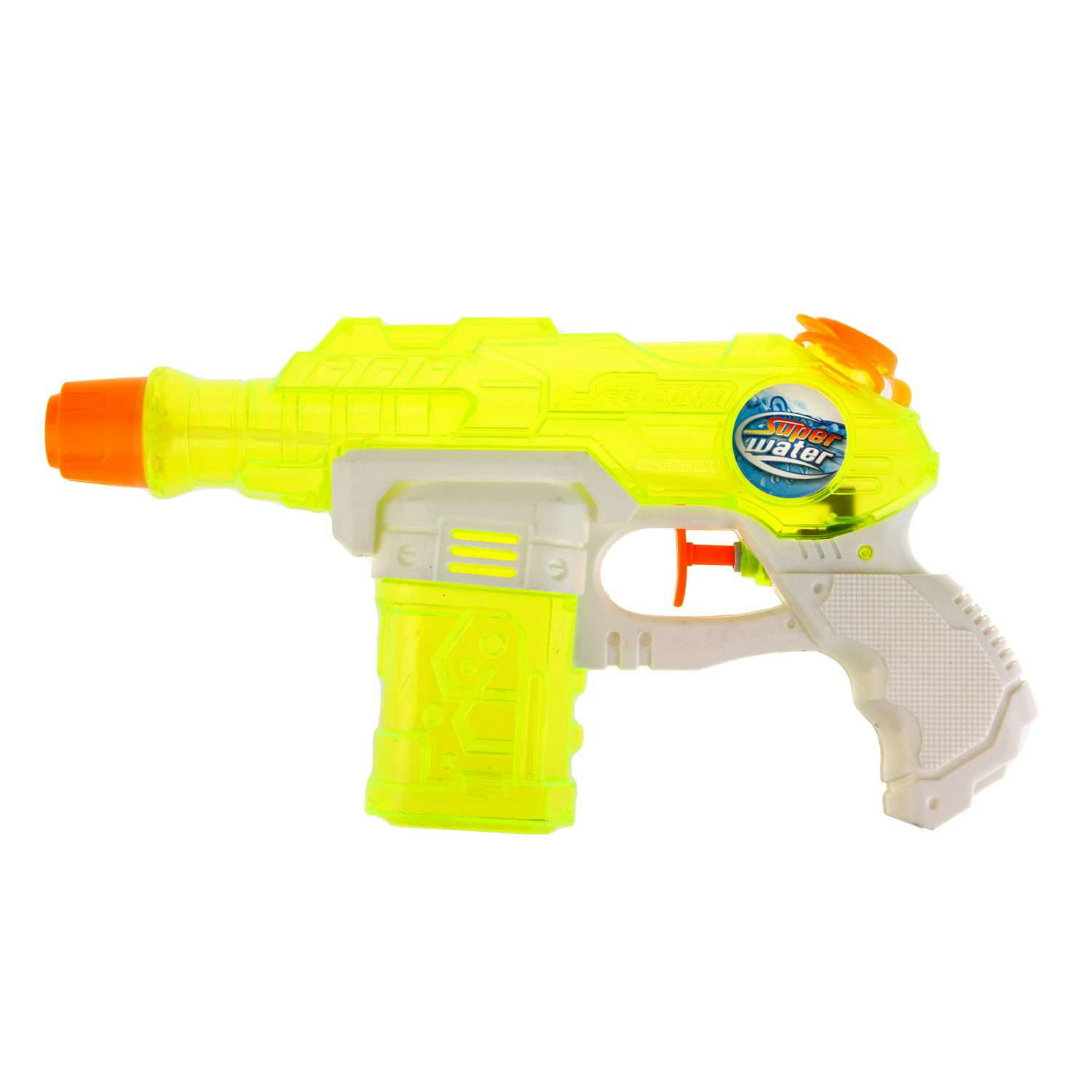 Водяной пистолет Аквамания 1TOY етское игрушечное оружие для мальчиков и девочек игрушки для улицы и ванны желтый - фото 1