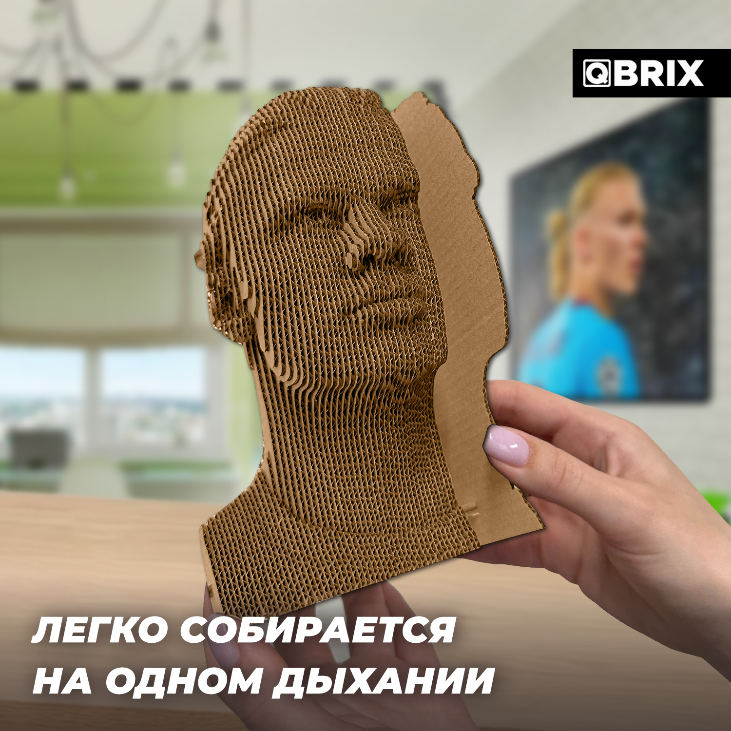 Конструктор 3D картонный QBRIX Эрлинг Холанн 20055 - фото 2