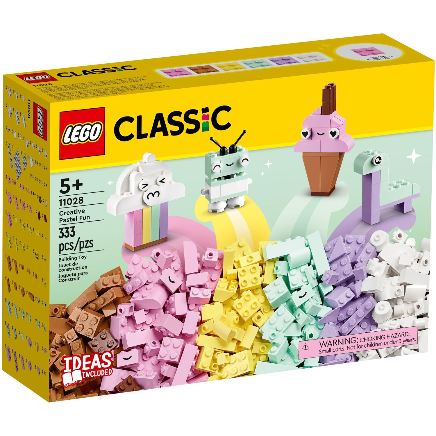 Конструктор LEGO Classic Creative Pastel Fun 11028 - фото 1