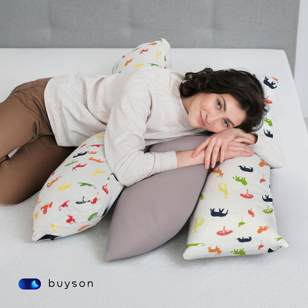 Подушка для беременных и детей buyson BuyComfy Africa - фото 14