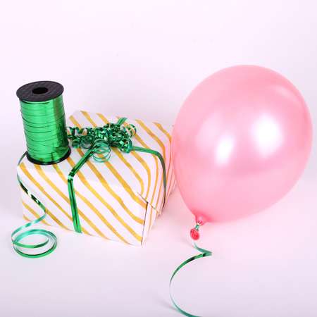 Лента упаковочная Золотая сказка декоративная для воздушных шаров и подарков