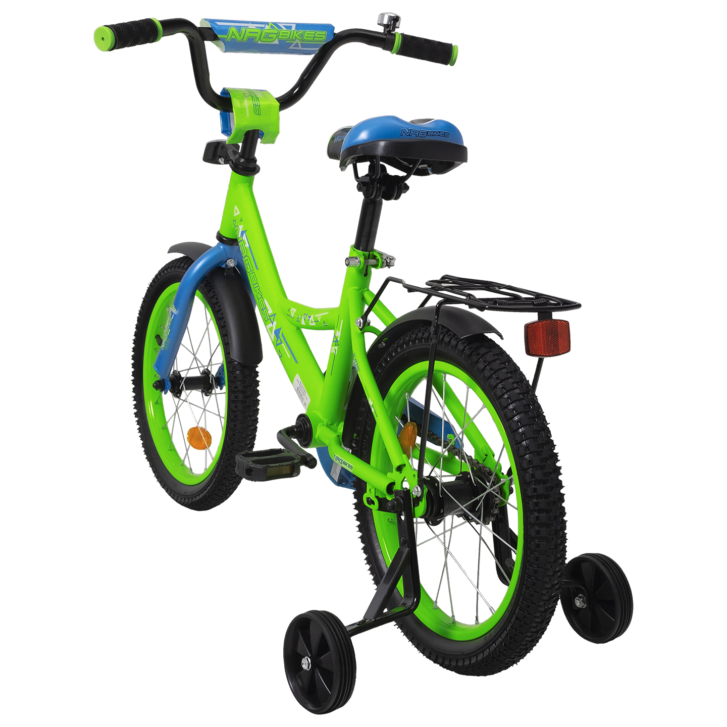 Велосипед NRG BIKES Eagle 16 green-blue - фото 15