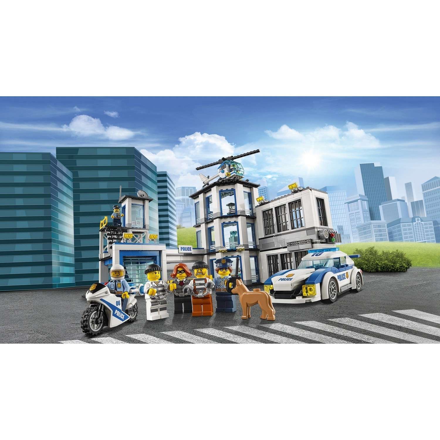 Конструктор LEGO City Police Полицейский участок (60141) - фото 10