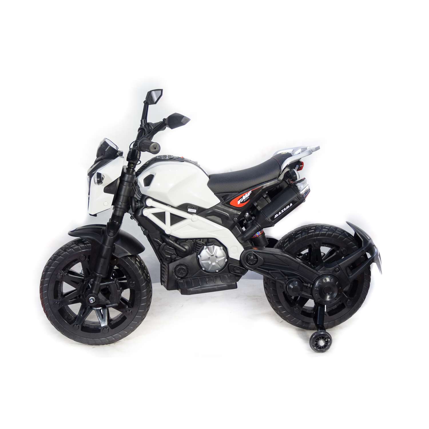 Электромобиль TOYLAND Moto sport DLS01 белый - фото 4
