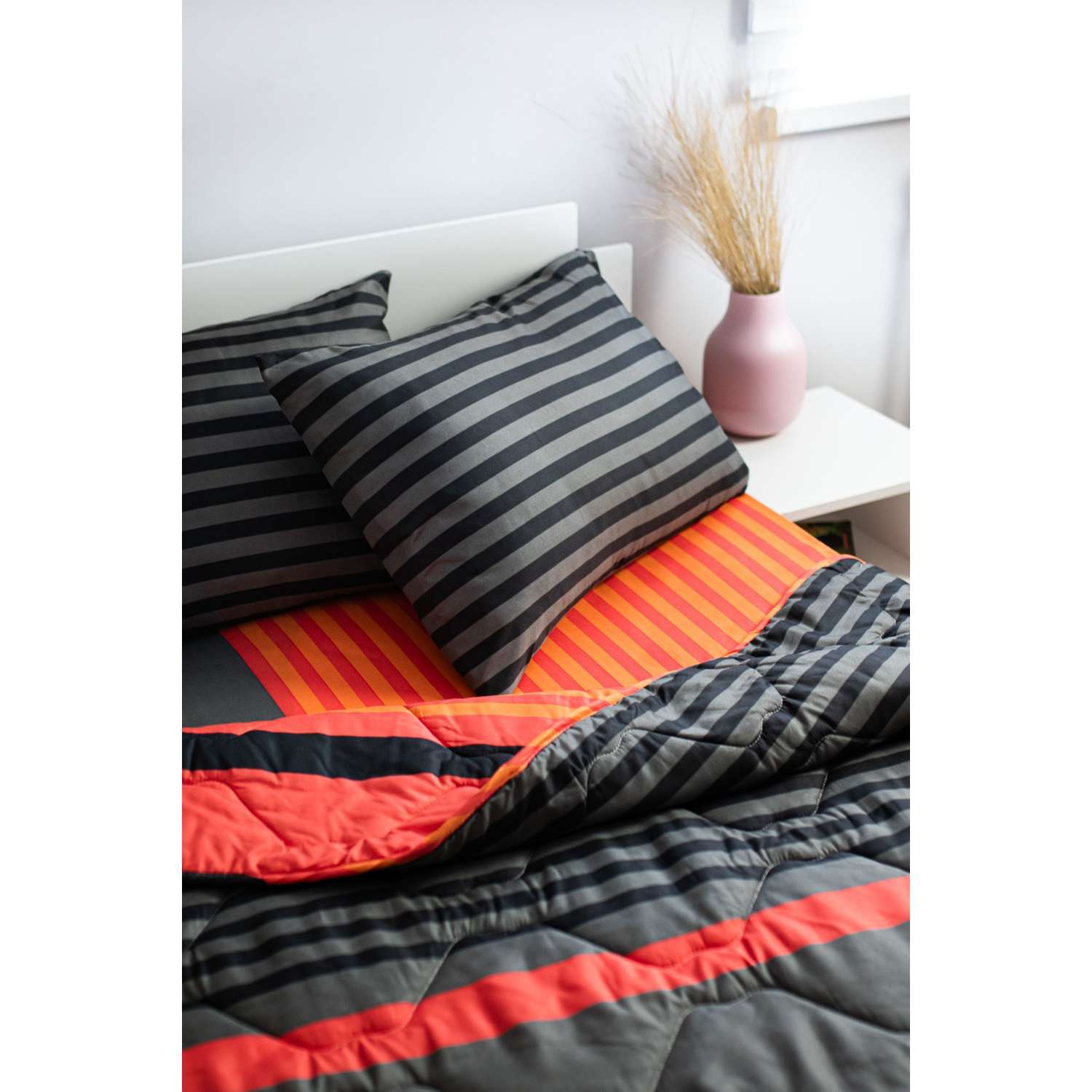 Комплект постельного белья SELENA Фенек 1.5-спальный полисатин полиэстер 100 % наволочка 50х70 см - фото 5