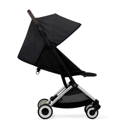 Коляская детская Cybex Orfeo SLV Moon Black с дождевиком