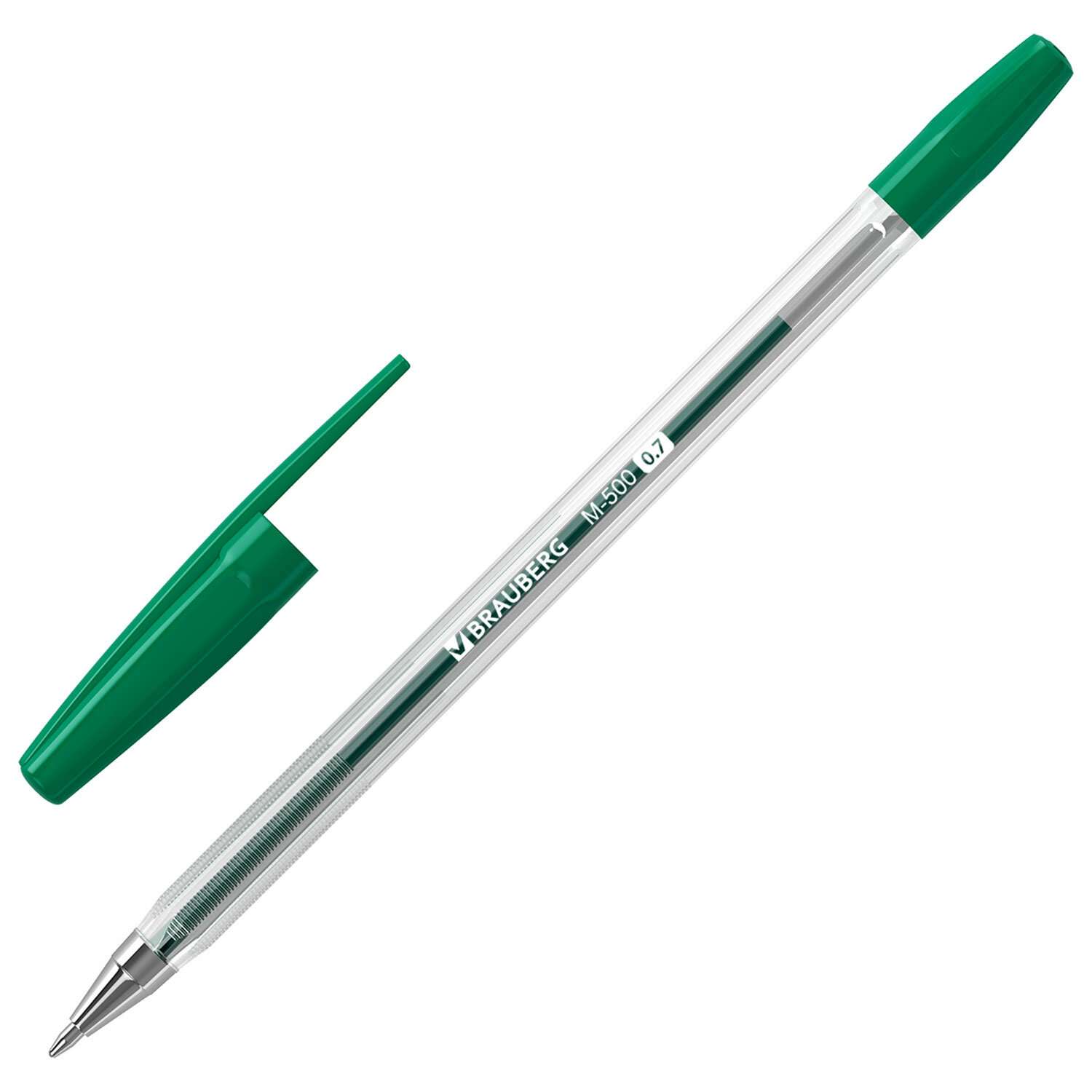 Ручки шариковые Brauberg цветные набор 10 штук тонкие для школы - фото 15