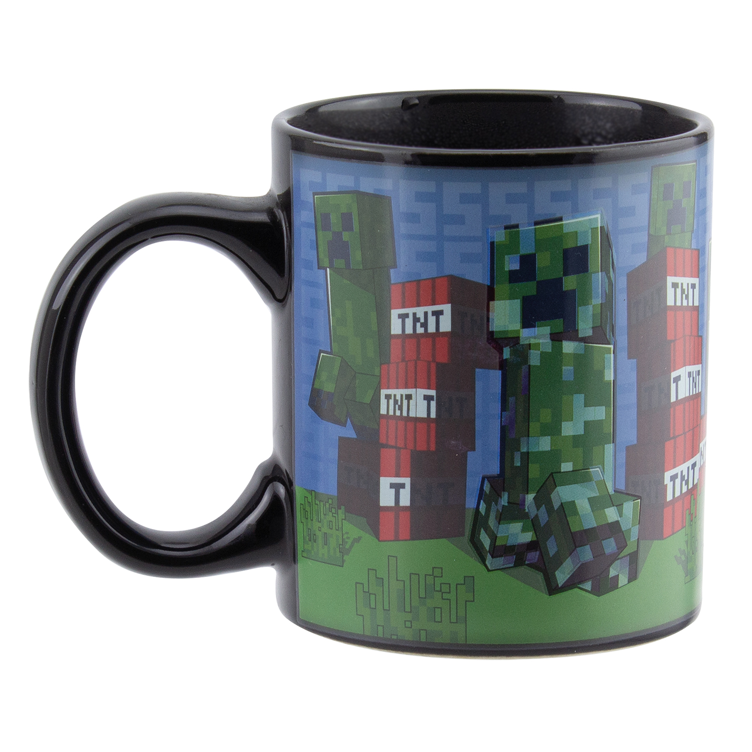 Кружка PALADONE Minecraft Creeper Heat Change Mug 300ML PP7975MCF - фото 6